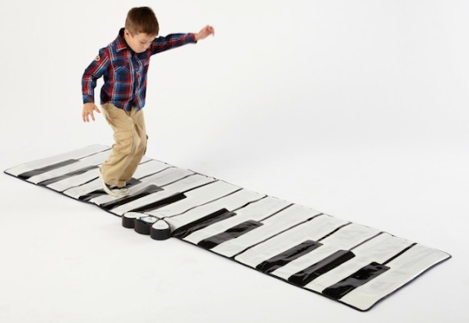A giant piano is a great gift for a child you love- whose parents you cannot stand.  Essentially a giant noisemaker, this mat will take up all kinds of space, whilst slowly driving any grownups within earshot insane.  One can only hear 'chopsticks' stomped out a-melodically so many times before the walls start to close in.